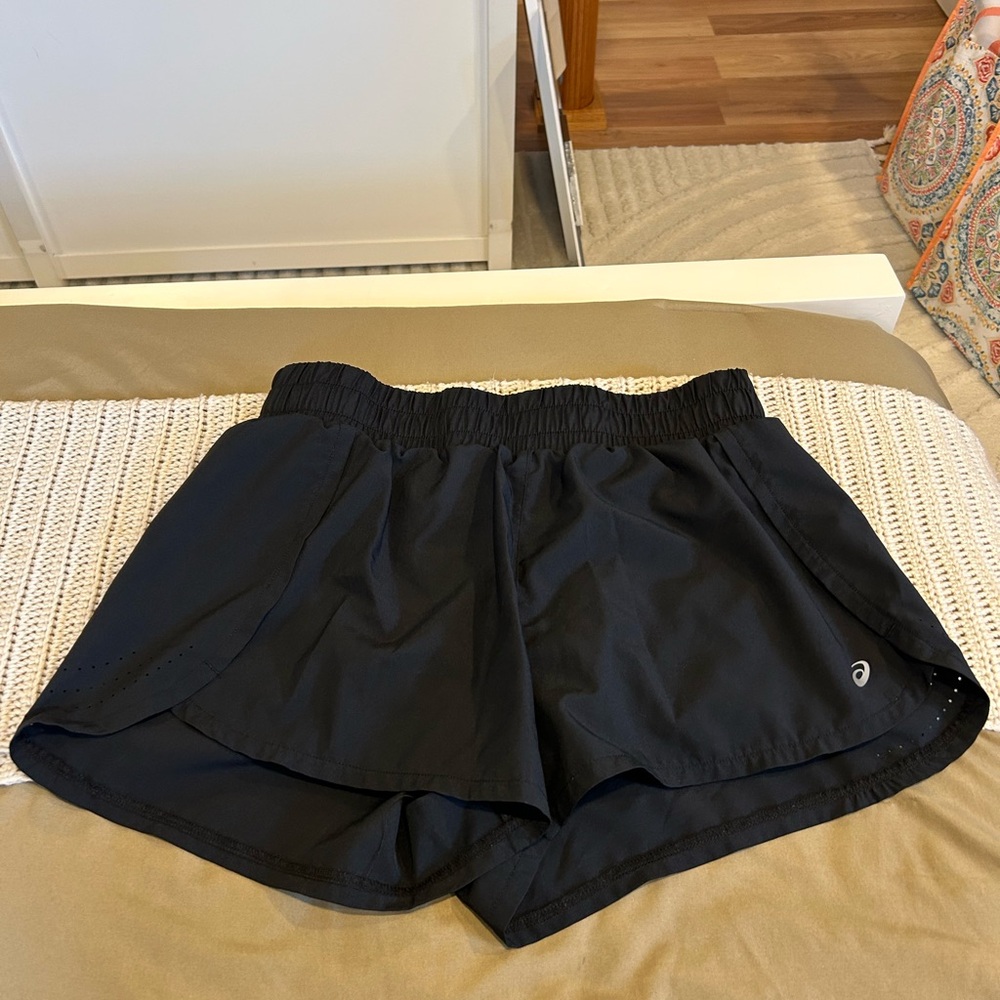 Asics Women's Athletic Black Shorts